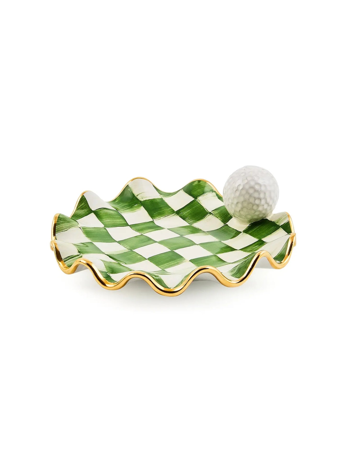 Putting Green Ceramic Dish