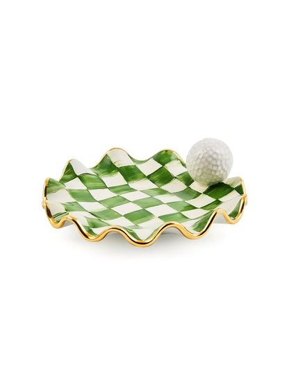 Putting Green Ceramic Dish