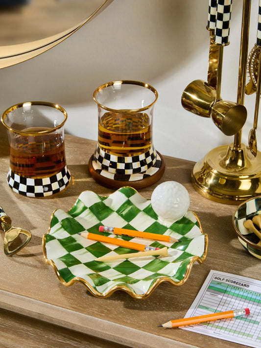 Putting Green Ceramic Dish
