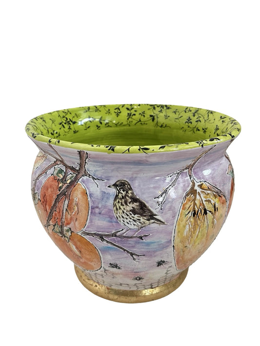 Grand Persimmon Cache Pot