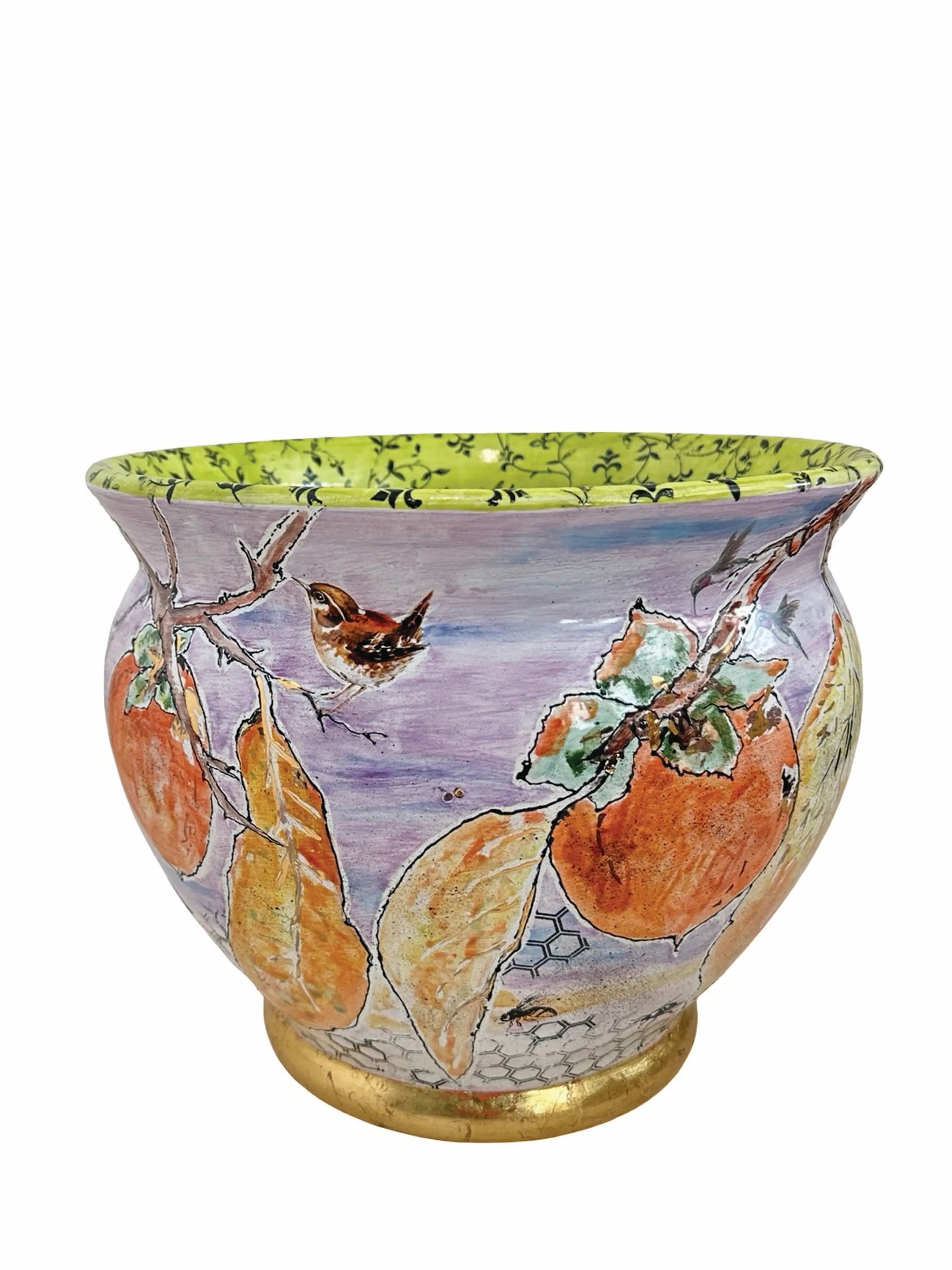 Grand Persimmon Cache Pot
