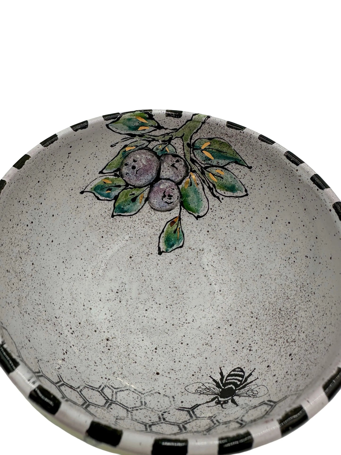 Buzzing Berry Ceramic Bowl