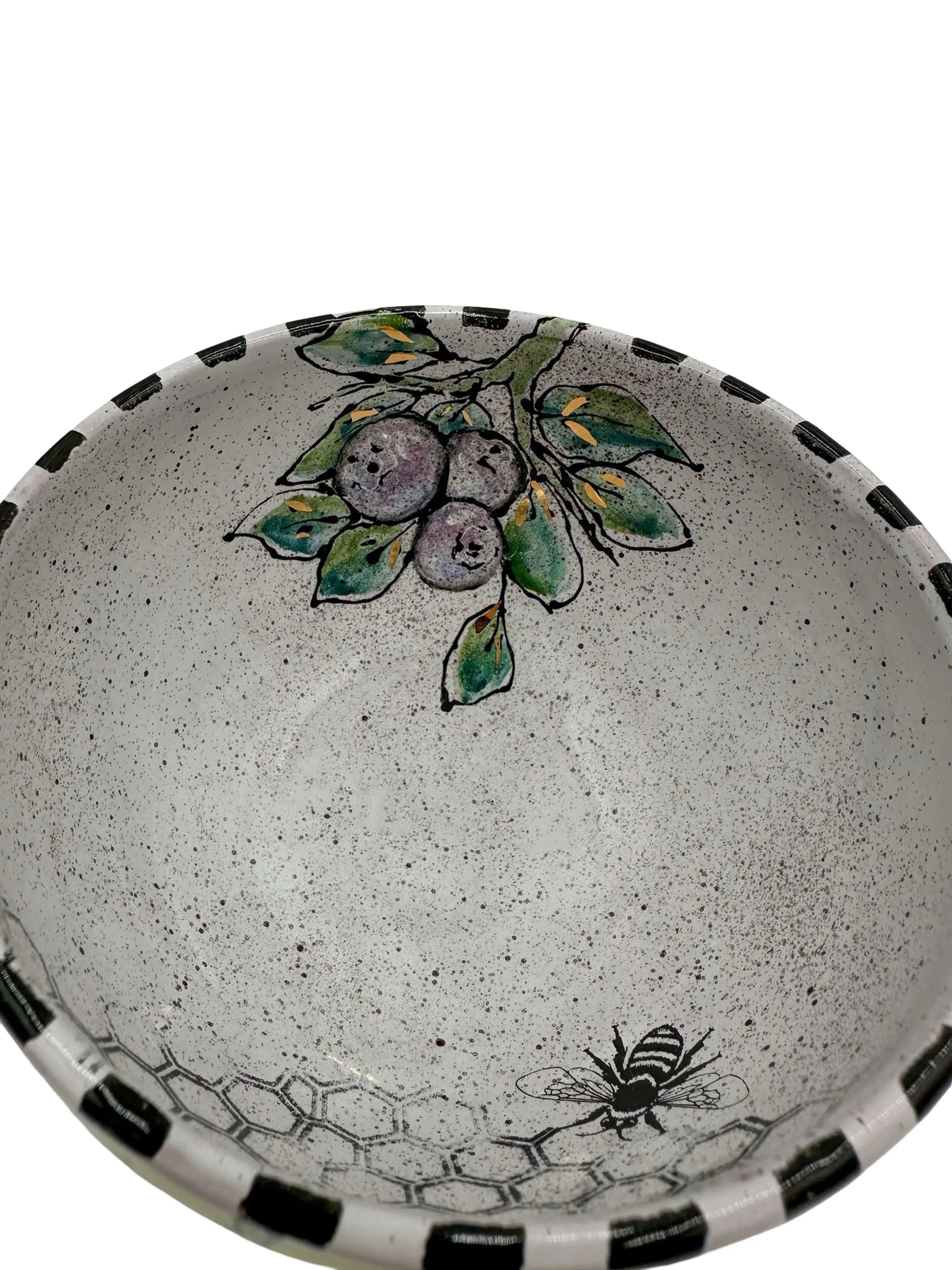 Buzzing Berry Ceramic Bowl