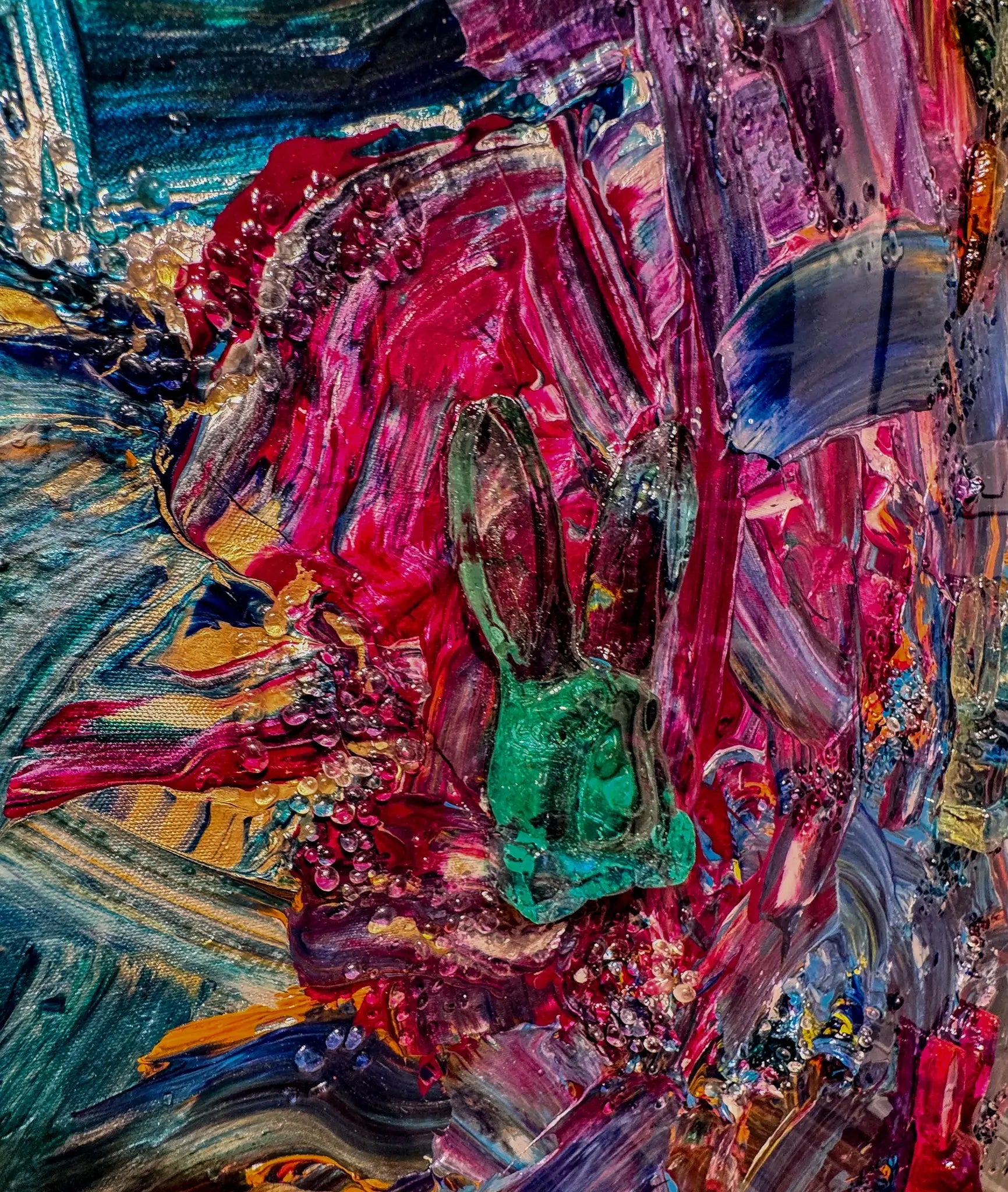 Wonderland Swirl IV - Vibrant Abstract Artwork