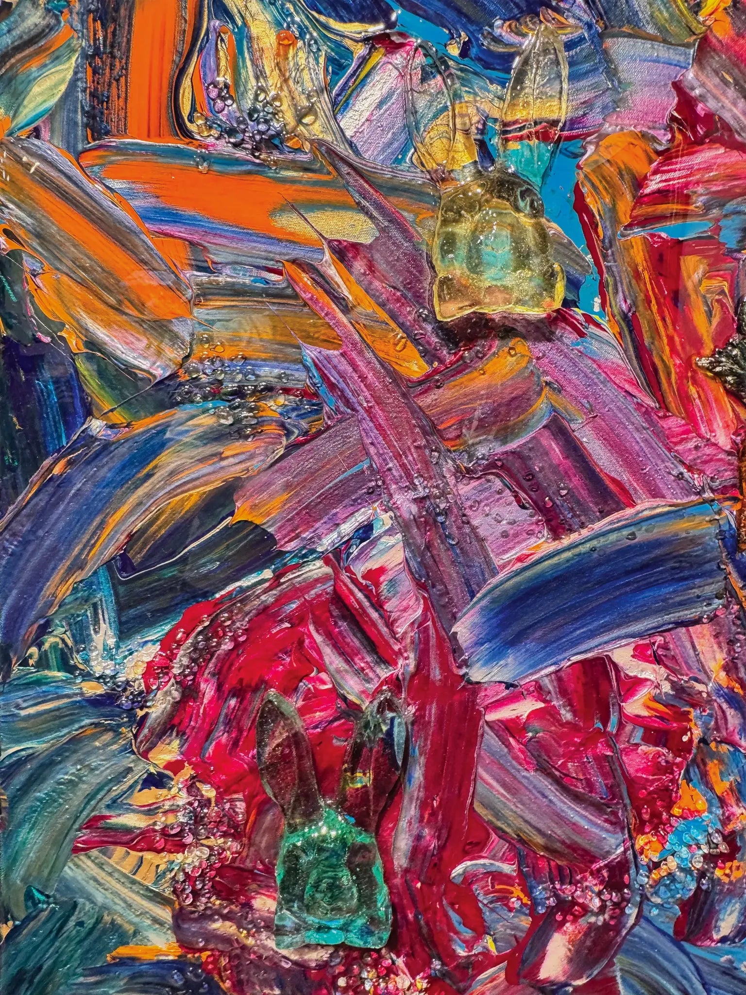 Wonderland Swirl IV - Vibrant Abstract Artwork