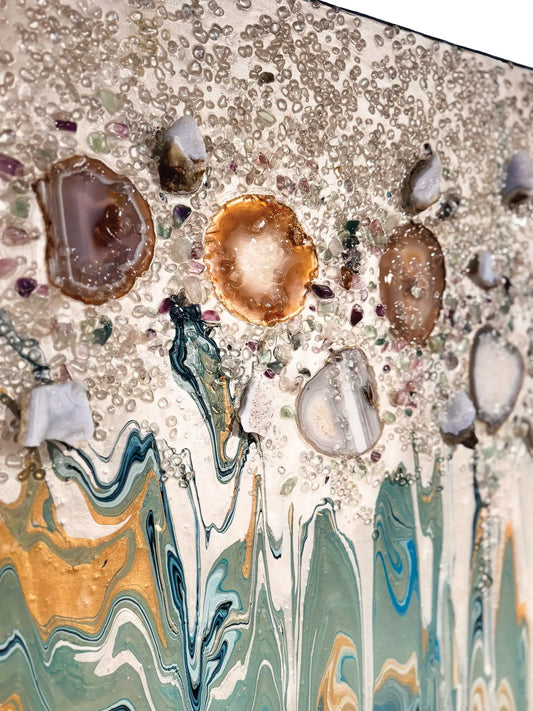 Nautical Exploration - Original Mixed Media Artwork