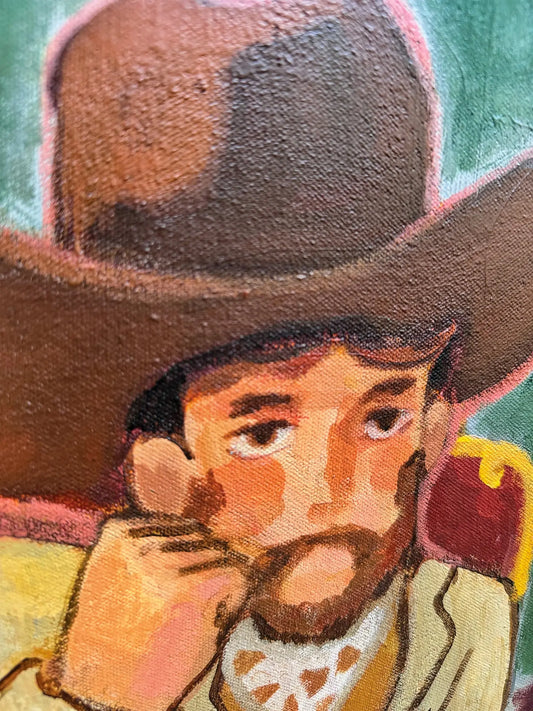 Cowboy's Family - Original Western Artwork