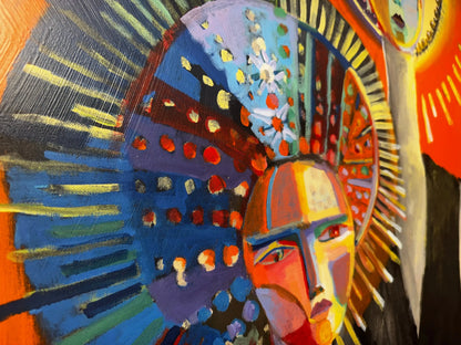 The Three Stages – Giclée on Canvas