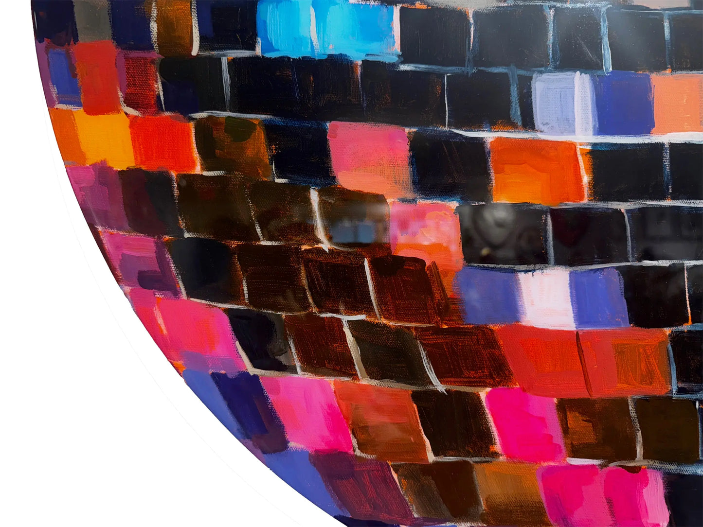 Get Down – Disco Ball Original Art