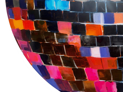 Get Down – Disco Ball Original Art