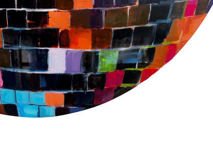 Get Down – Disco Ball Original Art