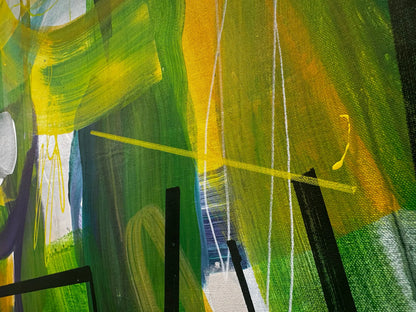 Mind Game – Original Abstract Acrylic on Canvas