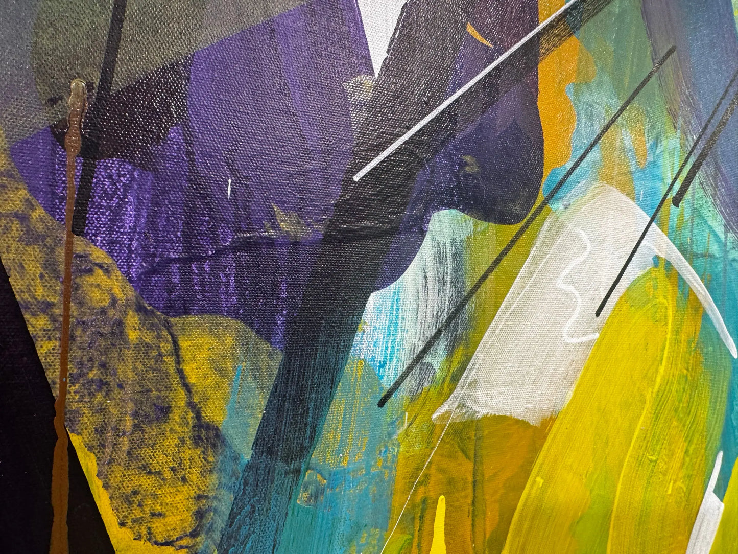 Mind Game – Original Abstract Acrylic on Canvas