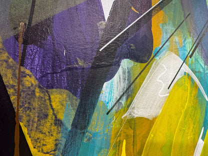 Mind Game – Original Abstract Acrylic on Canvas