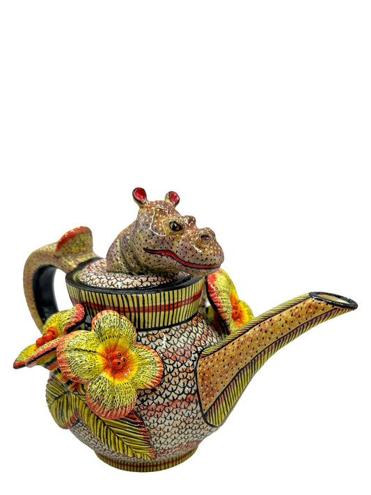 Hippo Teapot