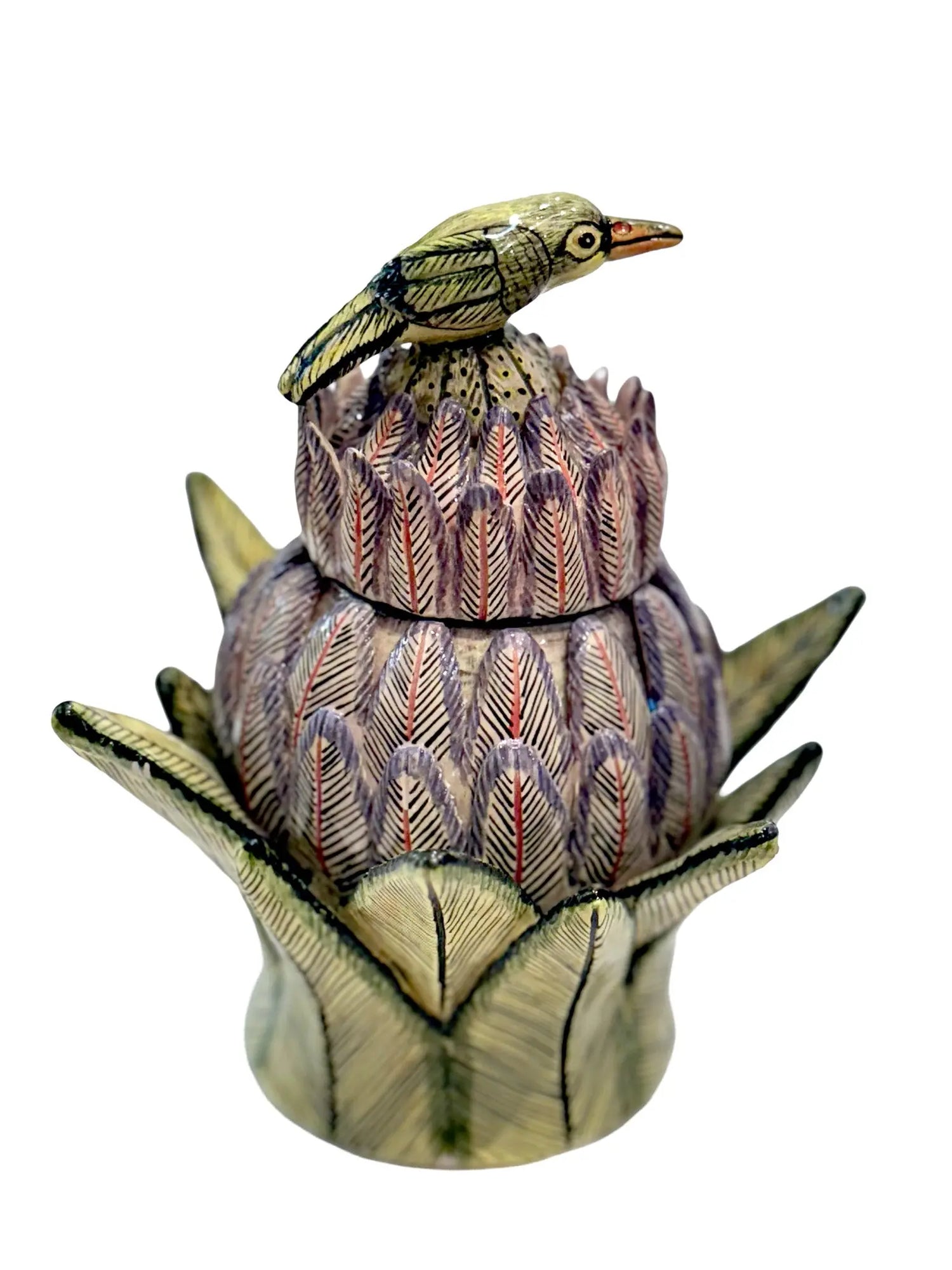 Bird on Protea Small Box