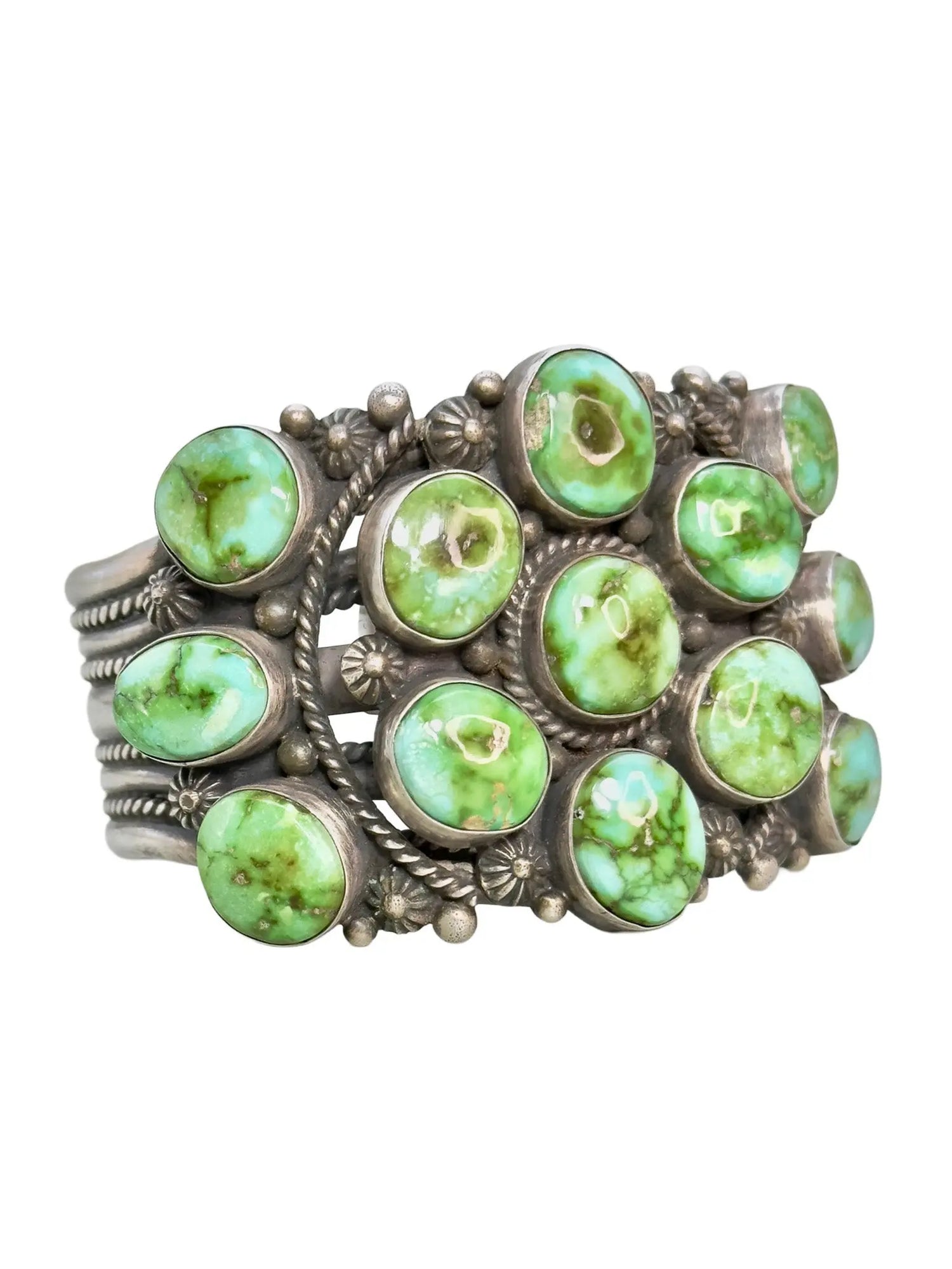 Sonoran Gold Turquoise Cluster Cuff