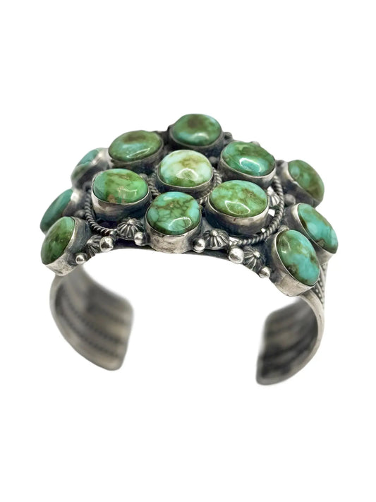 Sonoran Gold Turquoise Cluster Cuff