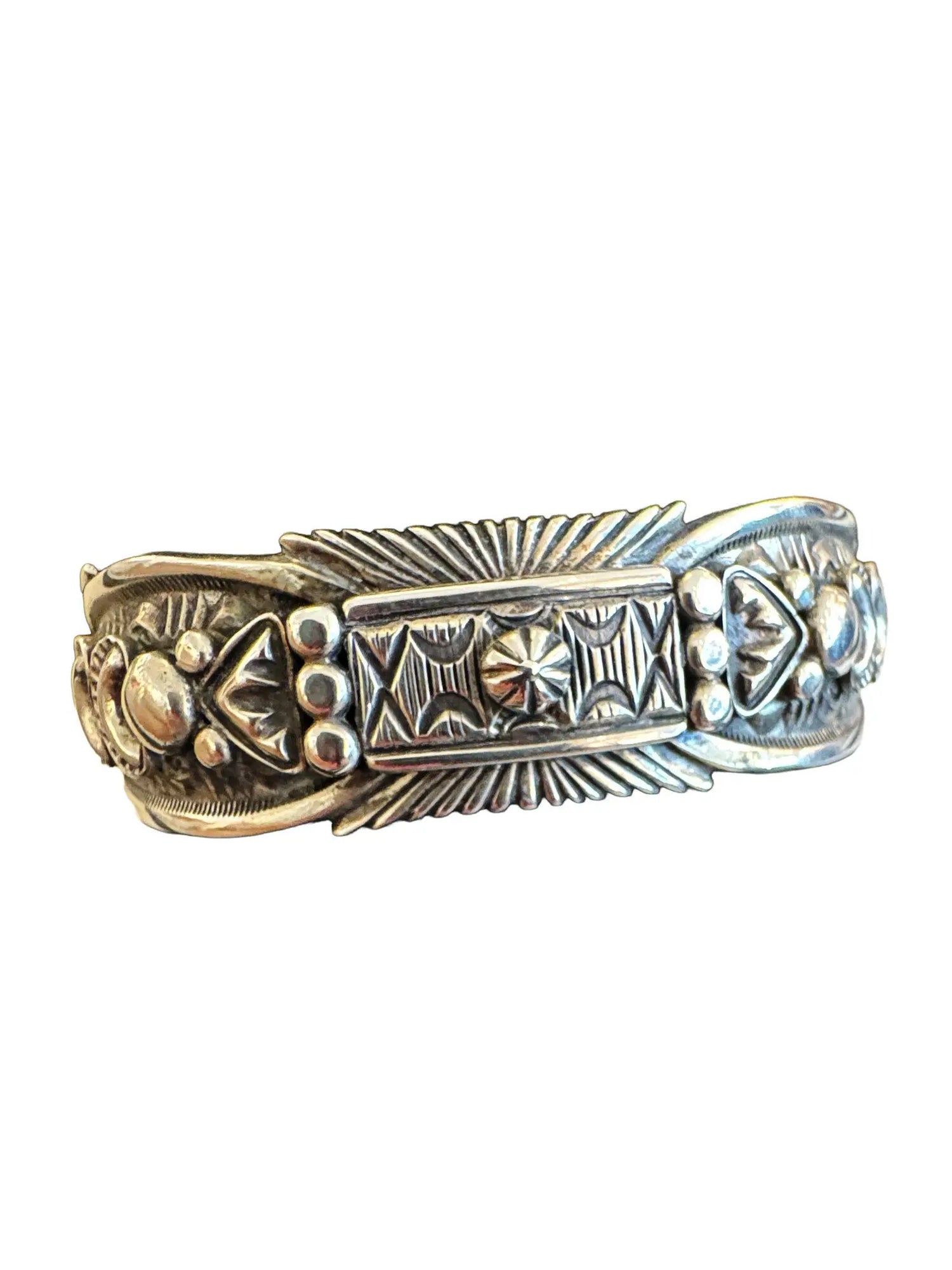 Ornate Sterling Silver Cuff