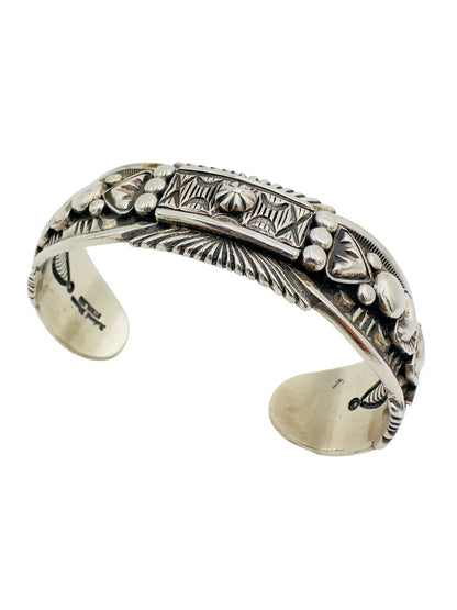 Ornate Sterling Silver Cuff
