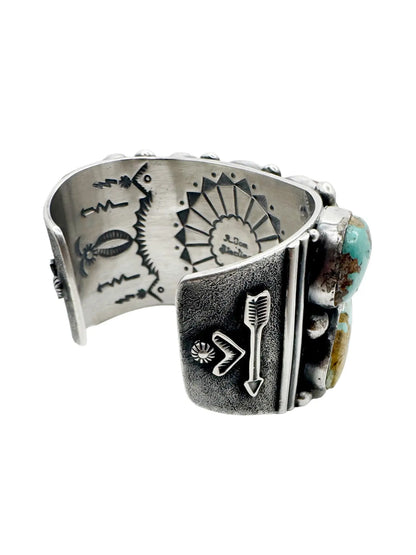 Royston Turquoise Sterling Silver Cuff