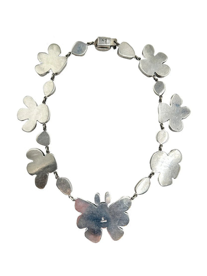 Butterfly Floral Royston Turquoise Necklace