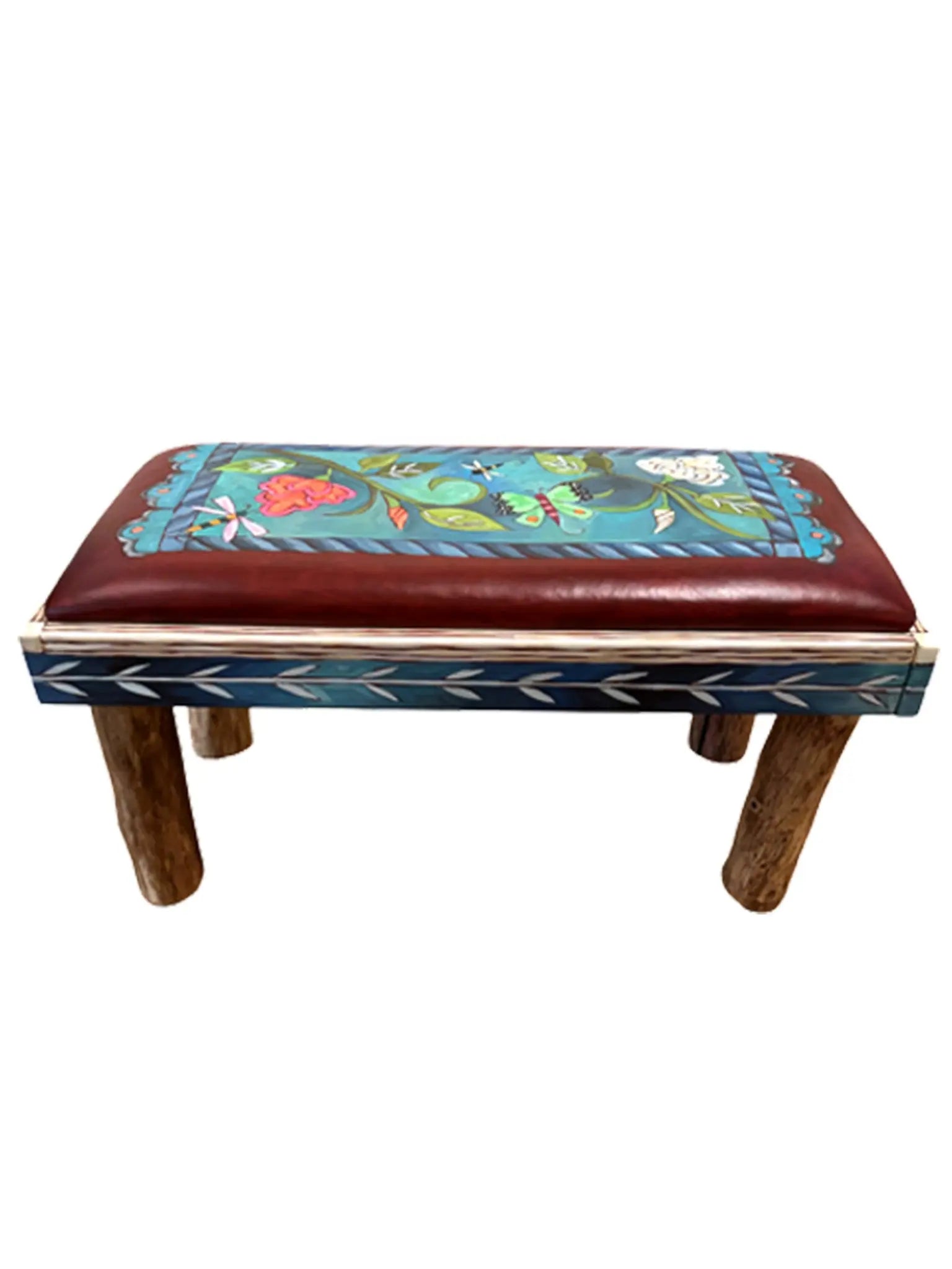 Winged Petals Bench