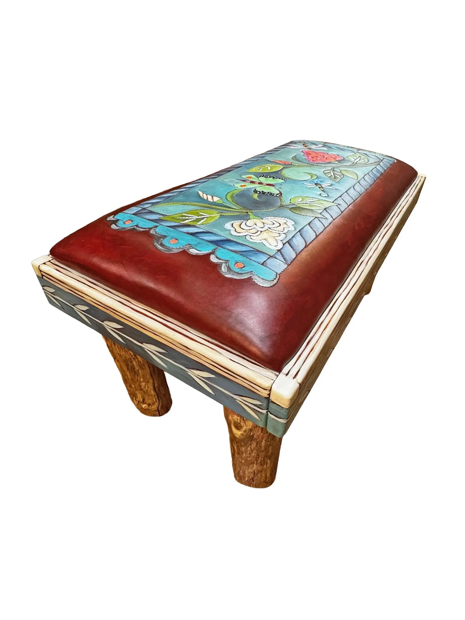 Winged Petals Bench