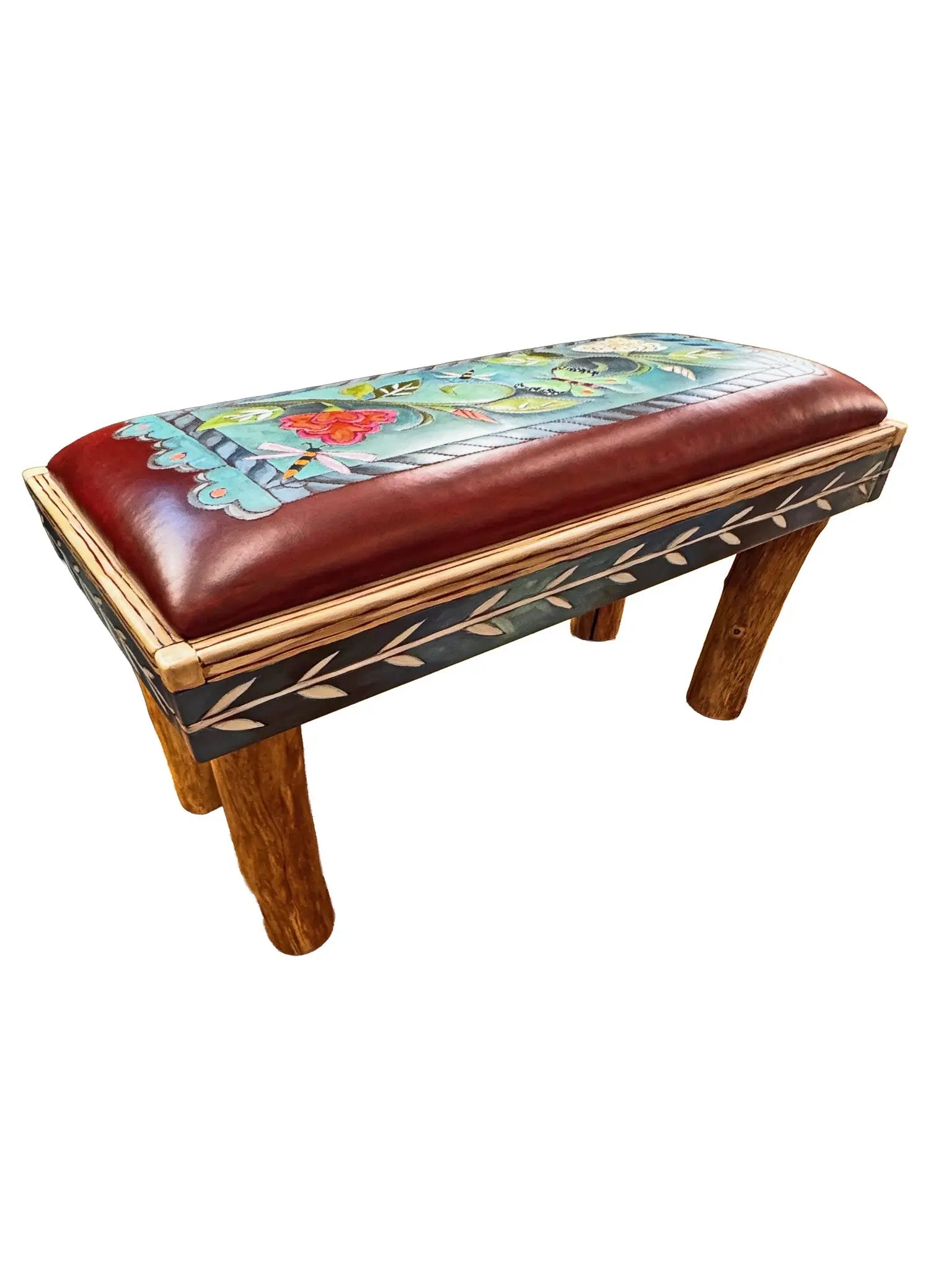Winged Petals Bench