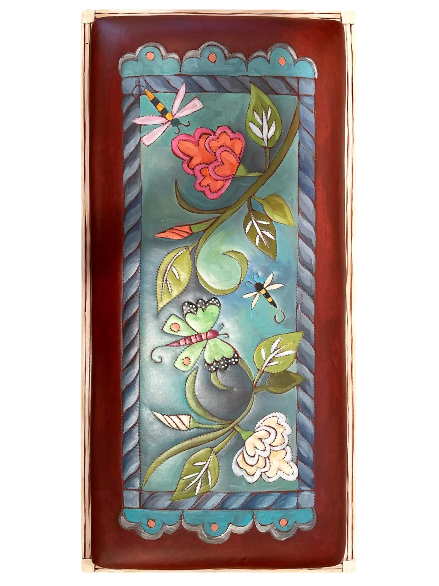 Winged Petals Bench