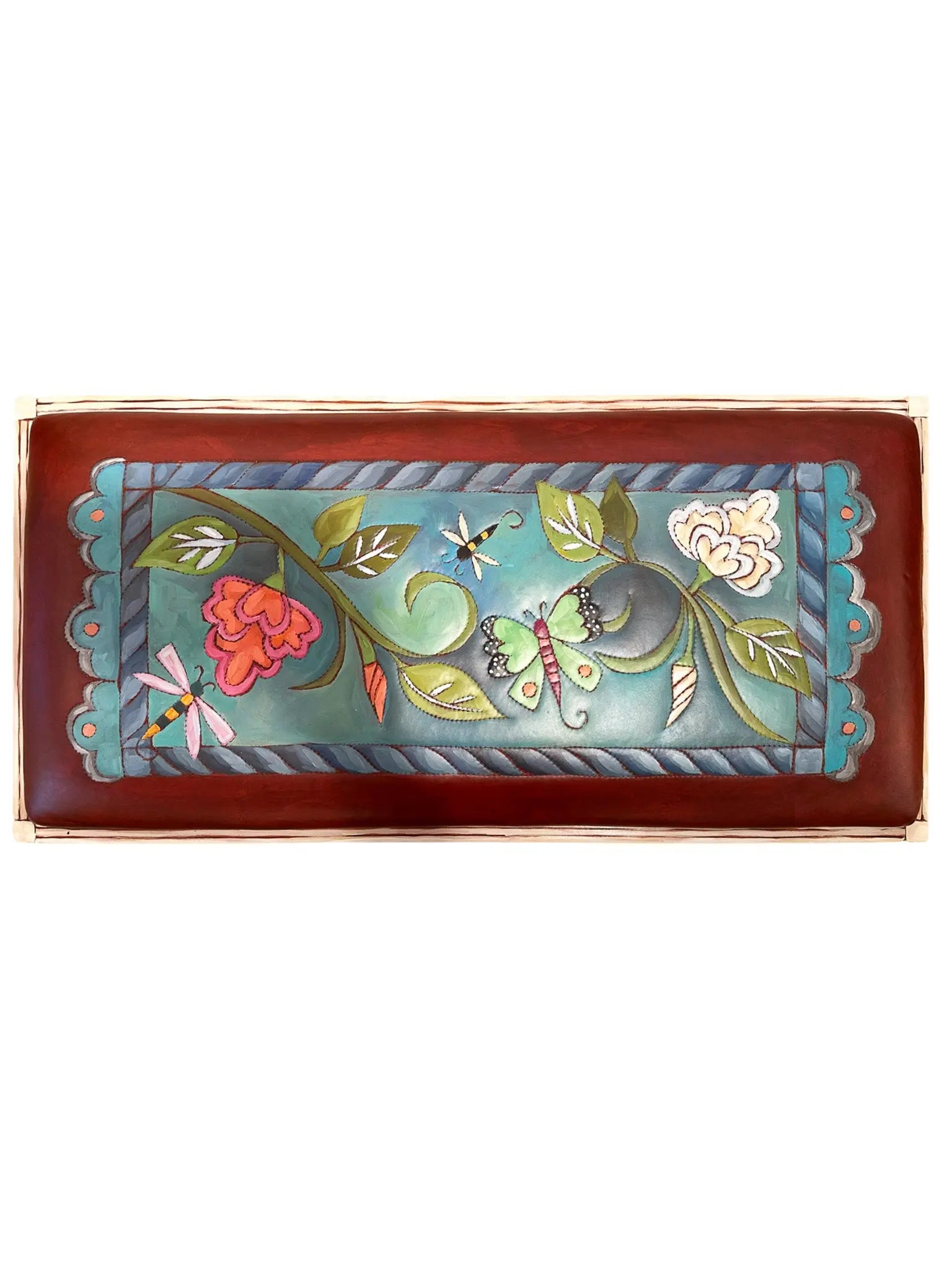 Winged Petals Bench