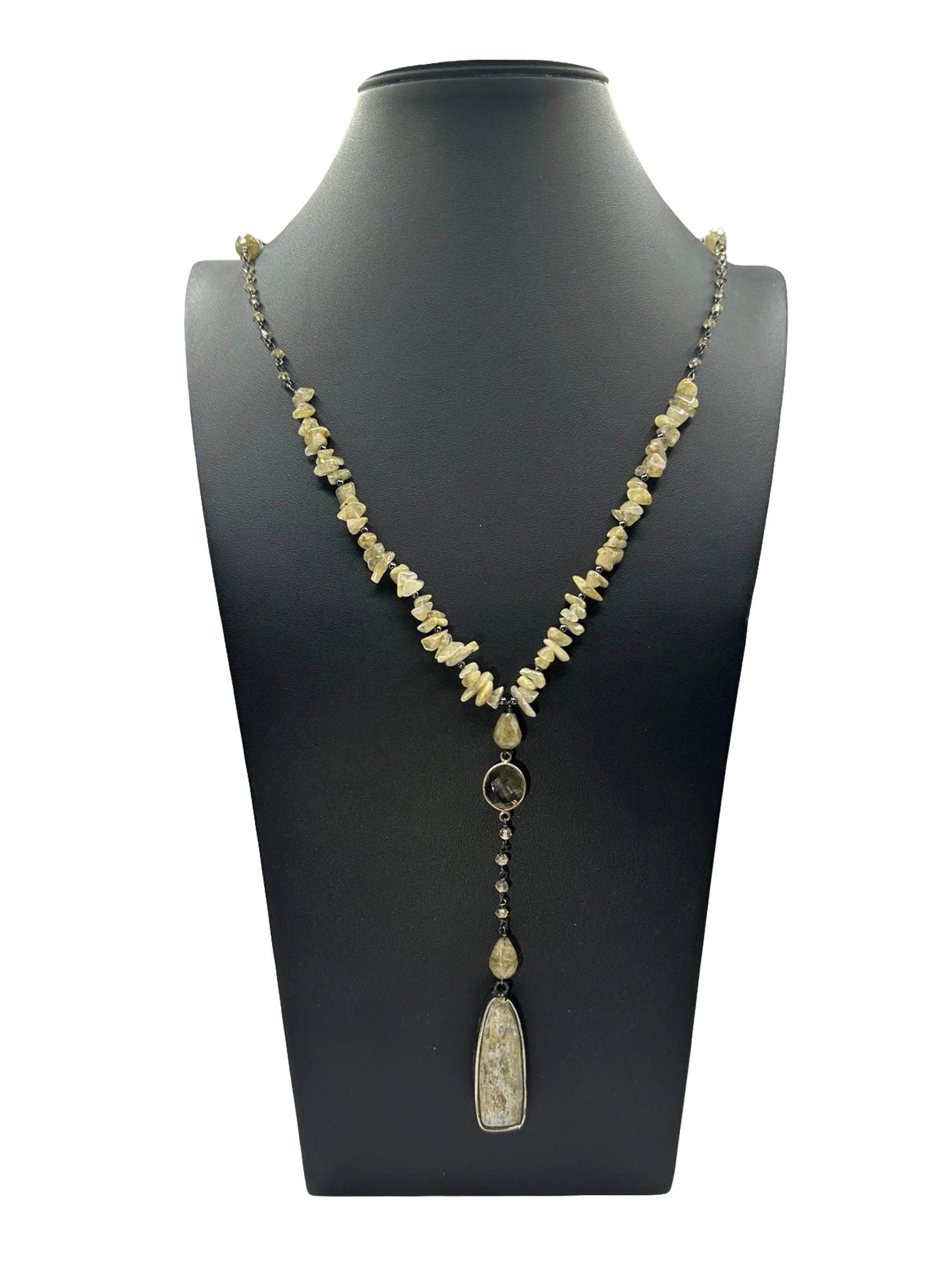 Quartz Amulet Necklace