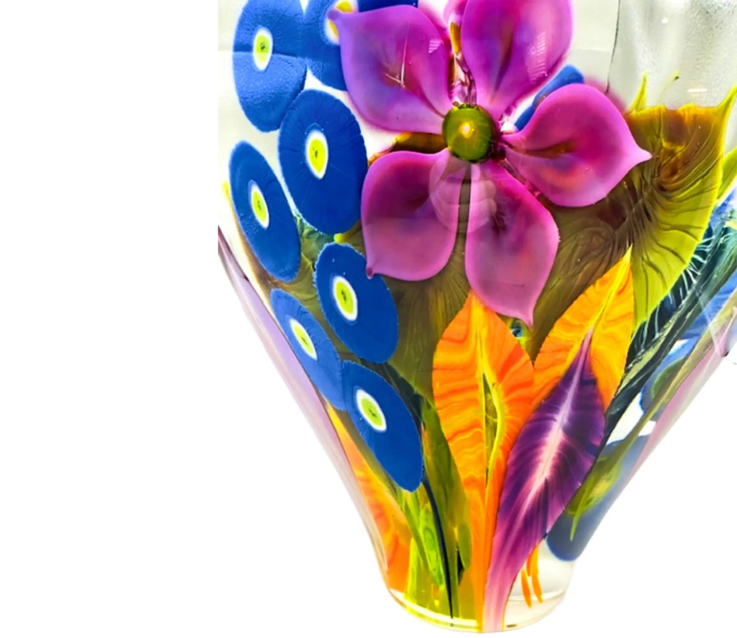 Mixed Bouquet Magnum Vase – Handblown Glass