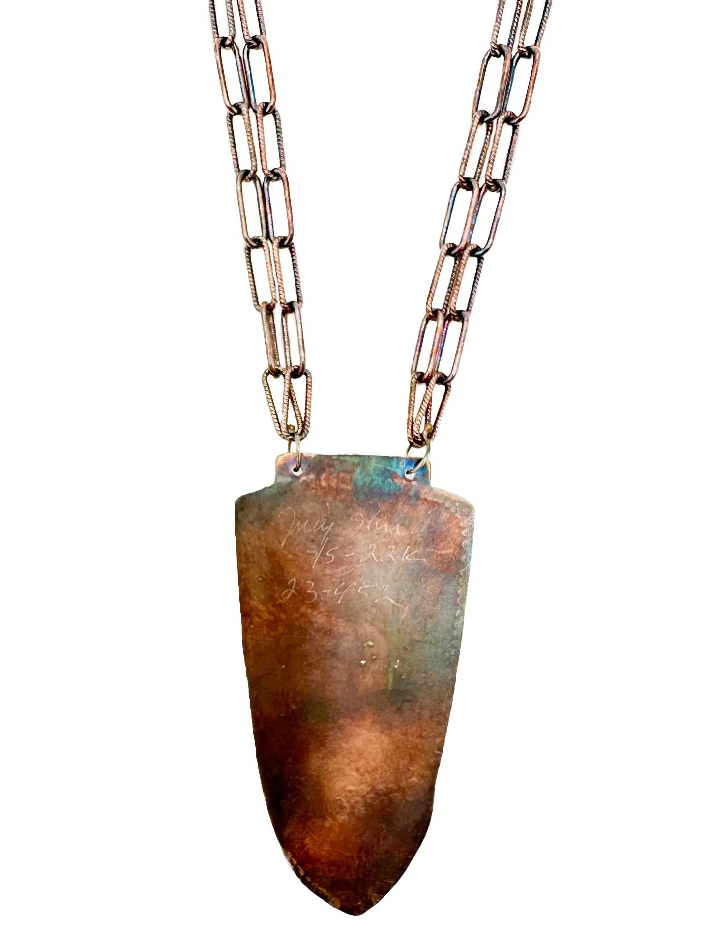 Chinese Writing Stone and Uvarovite Green Garnet Pendant Neclace