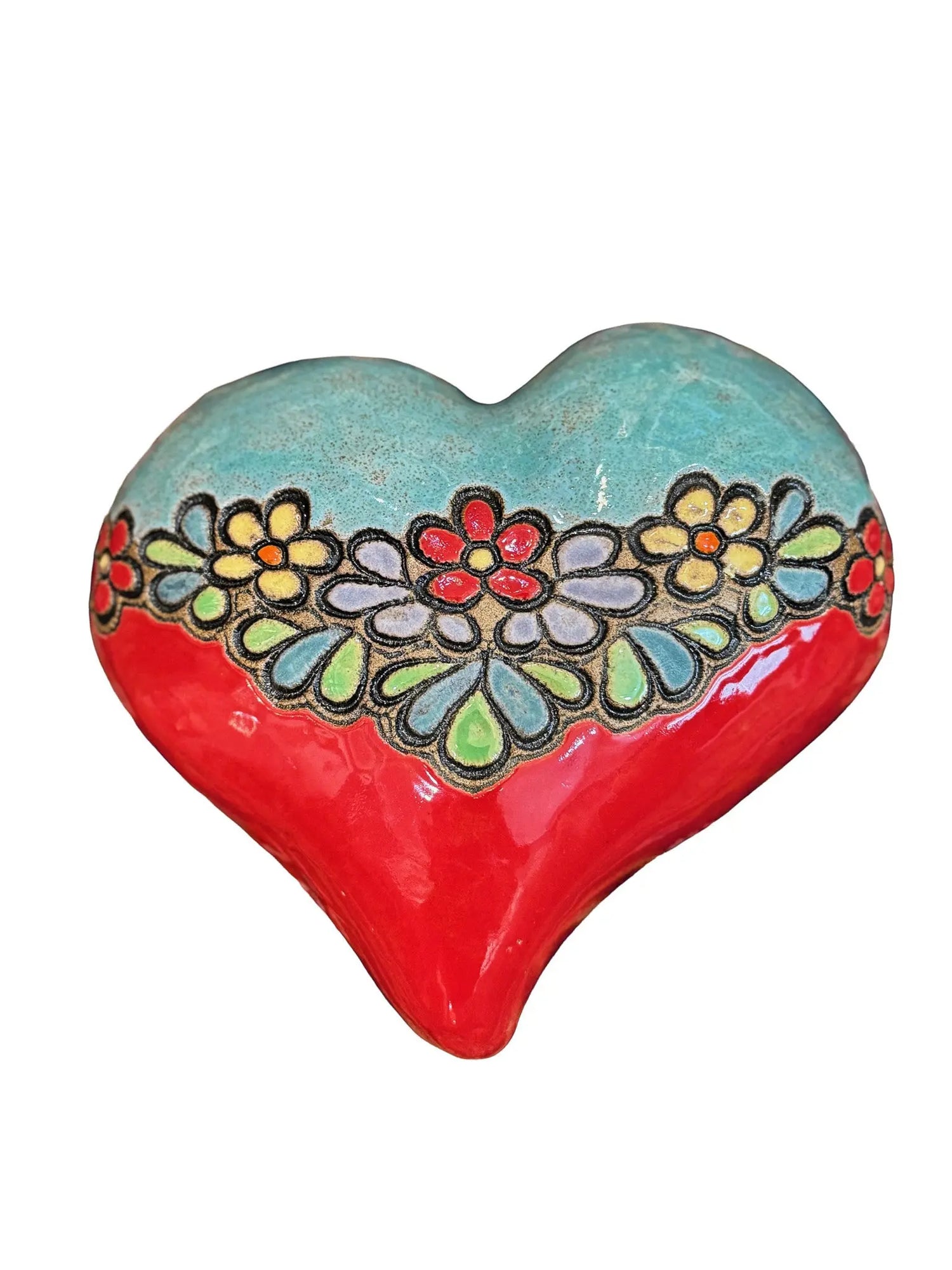 Nikki Garden Bloom Ceramic Heart