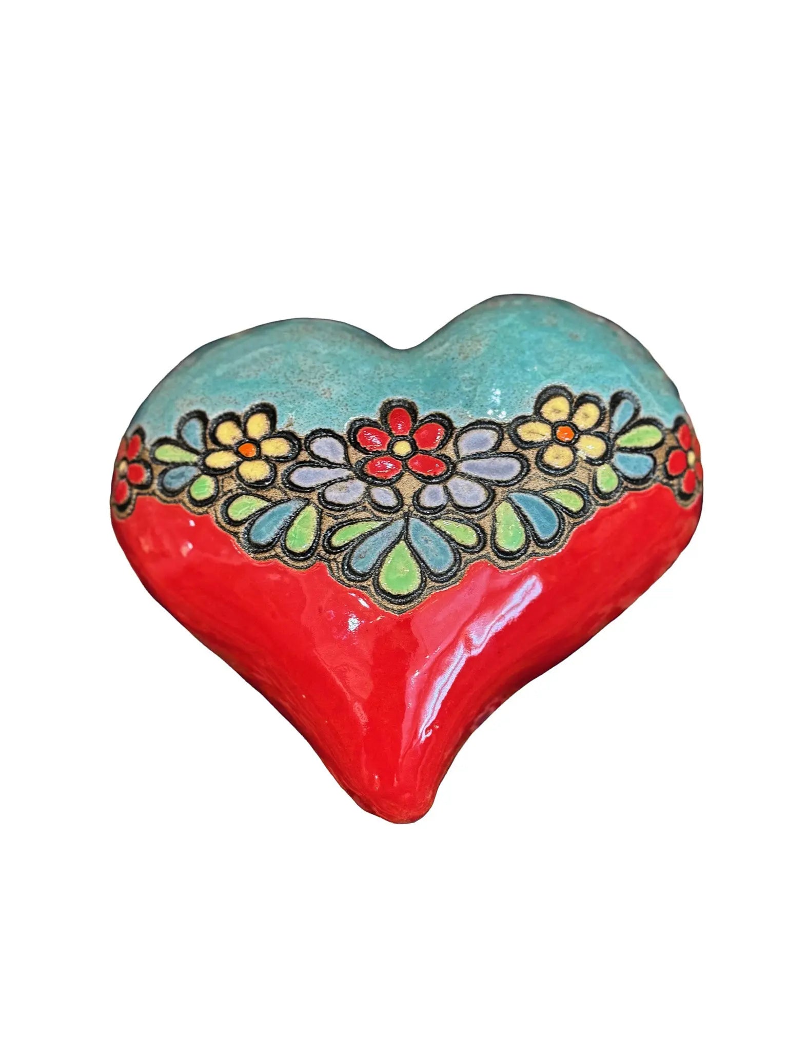 Nikki Garden Bloom Ceramic Heart