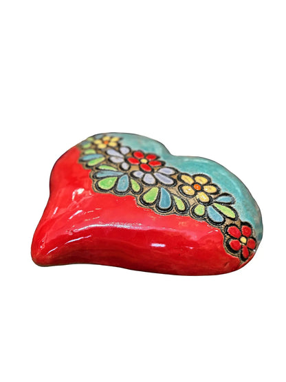 Nikki Garden Bloom Ceramic Heart