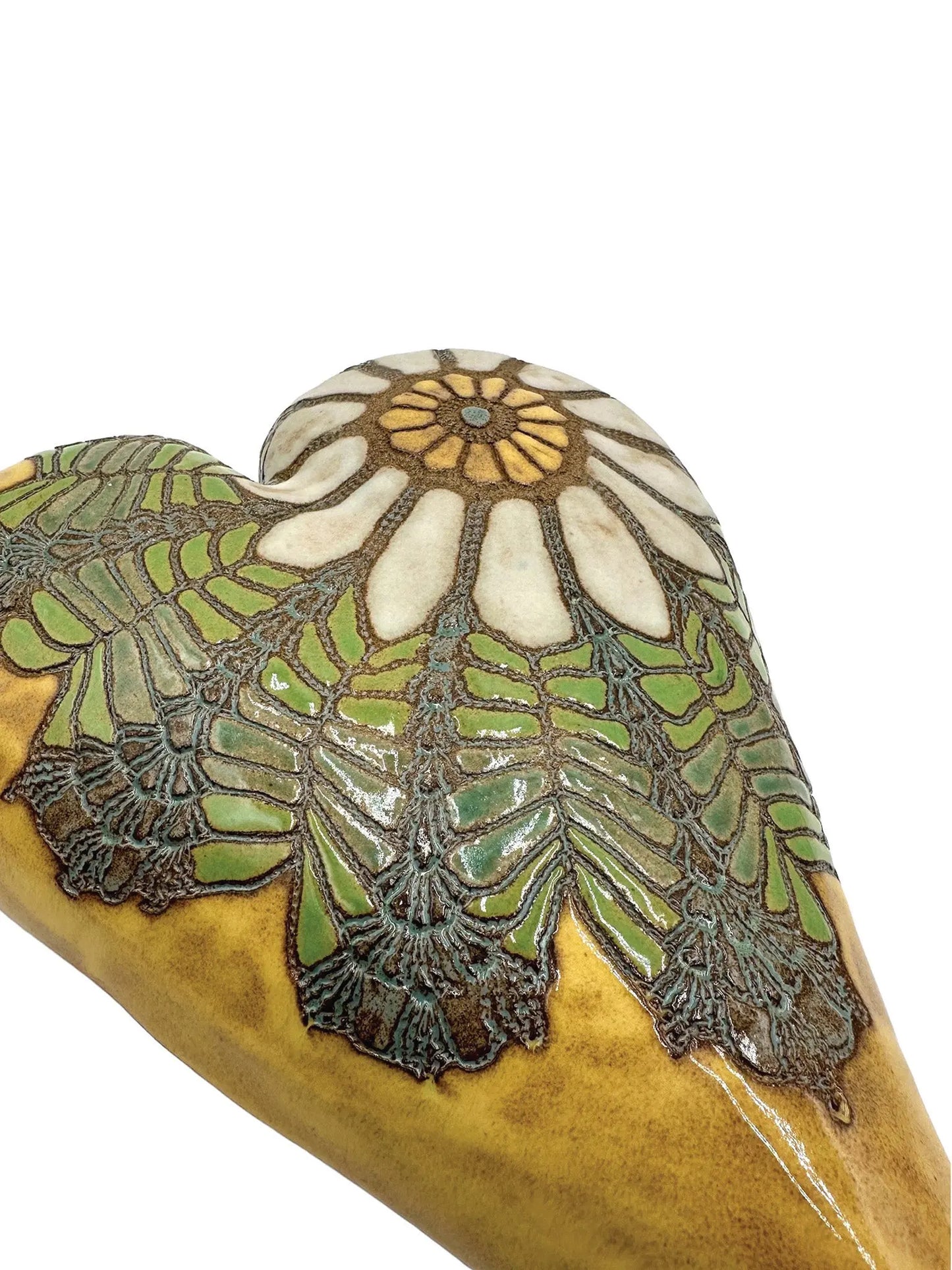 Daisy Heart Yellow