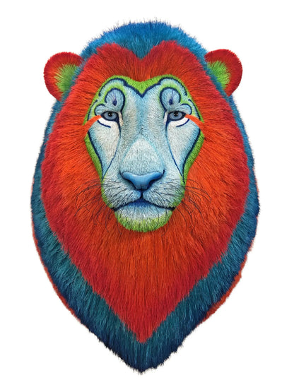 Multi Techno Lion Head