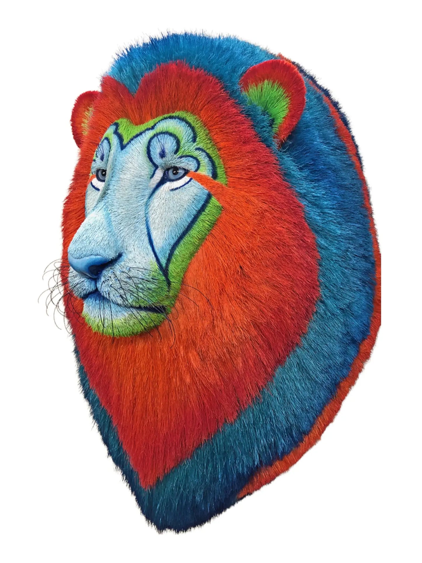 Multi Techno Lion Head