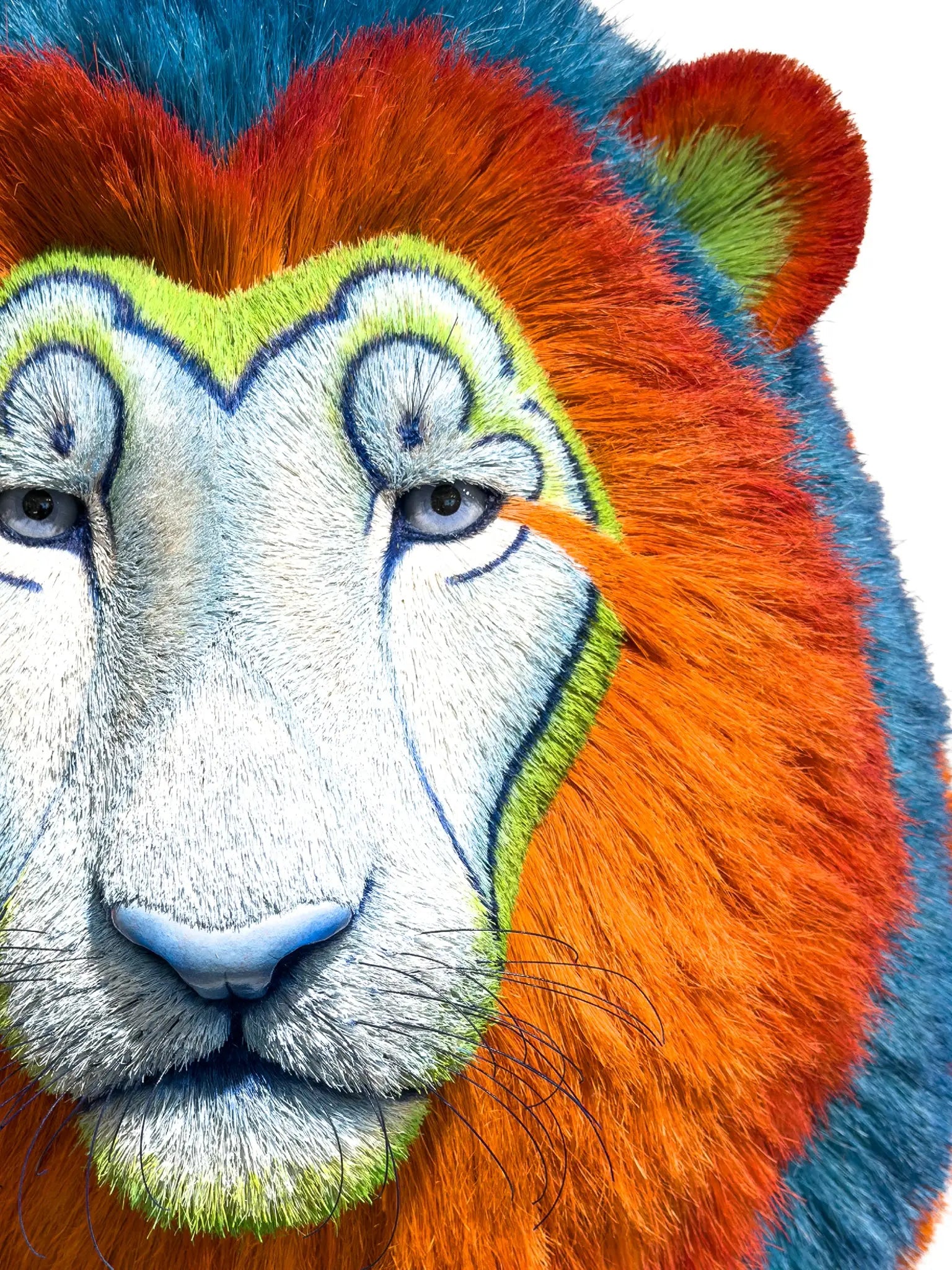 Multi Techno Lion Head