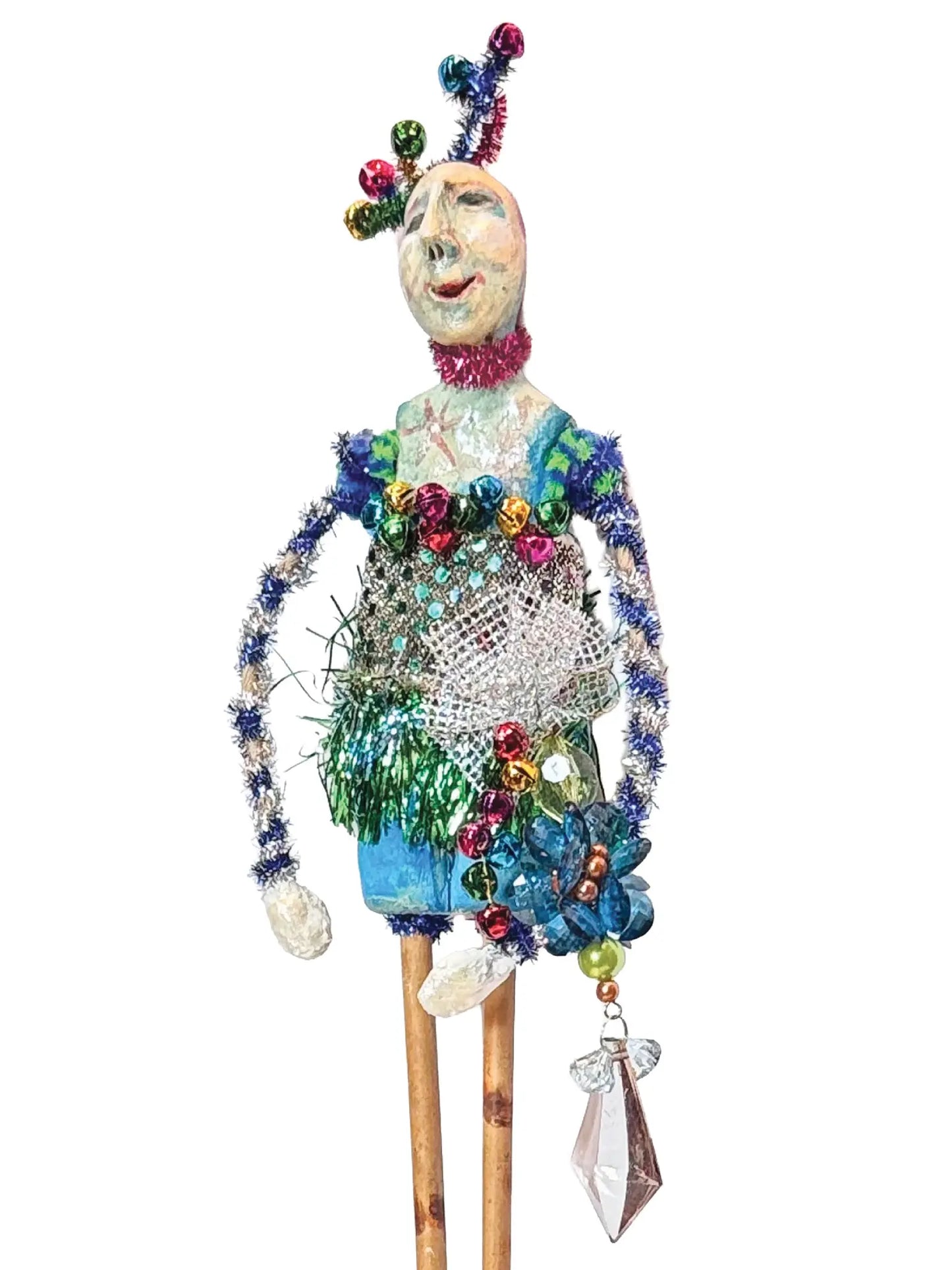 “Merry Mosaic” Christmas Corner Person