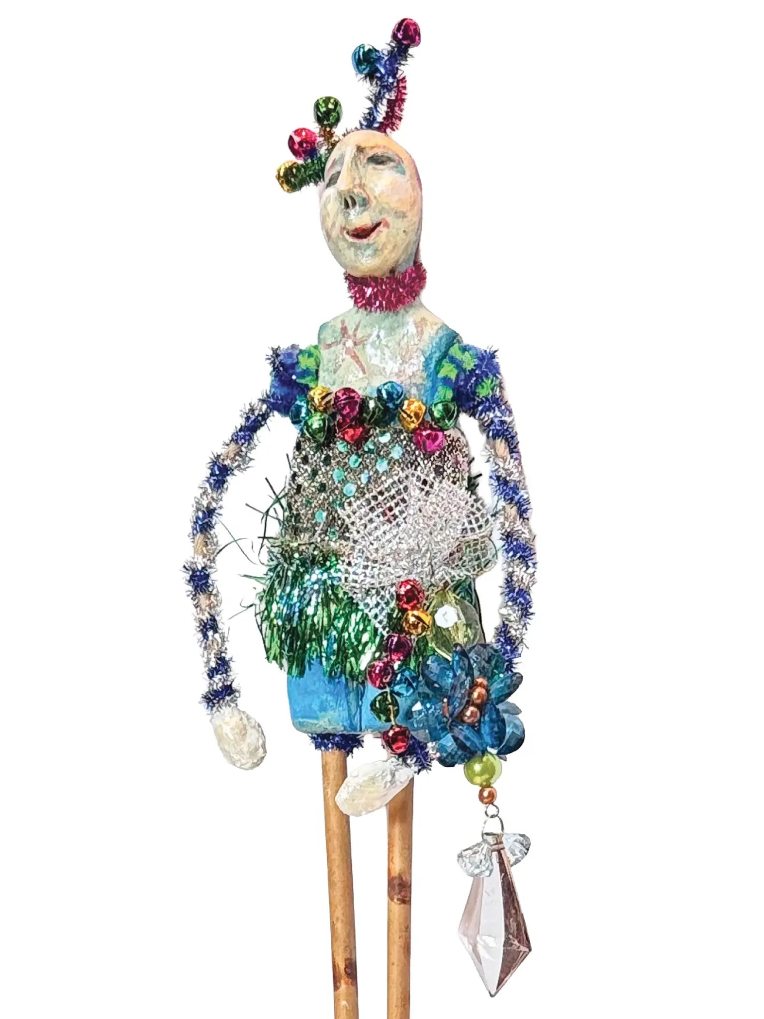 “Merry Mosaic” Christmas Corner Person