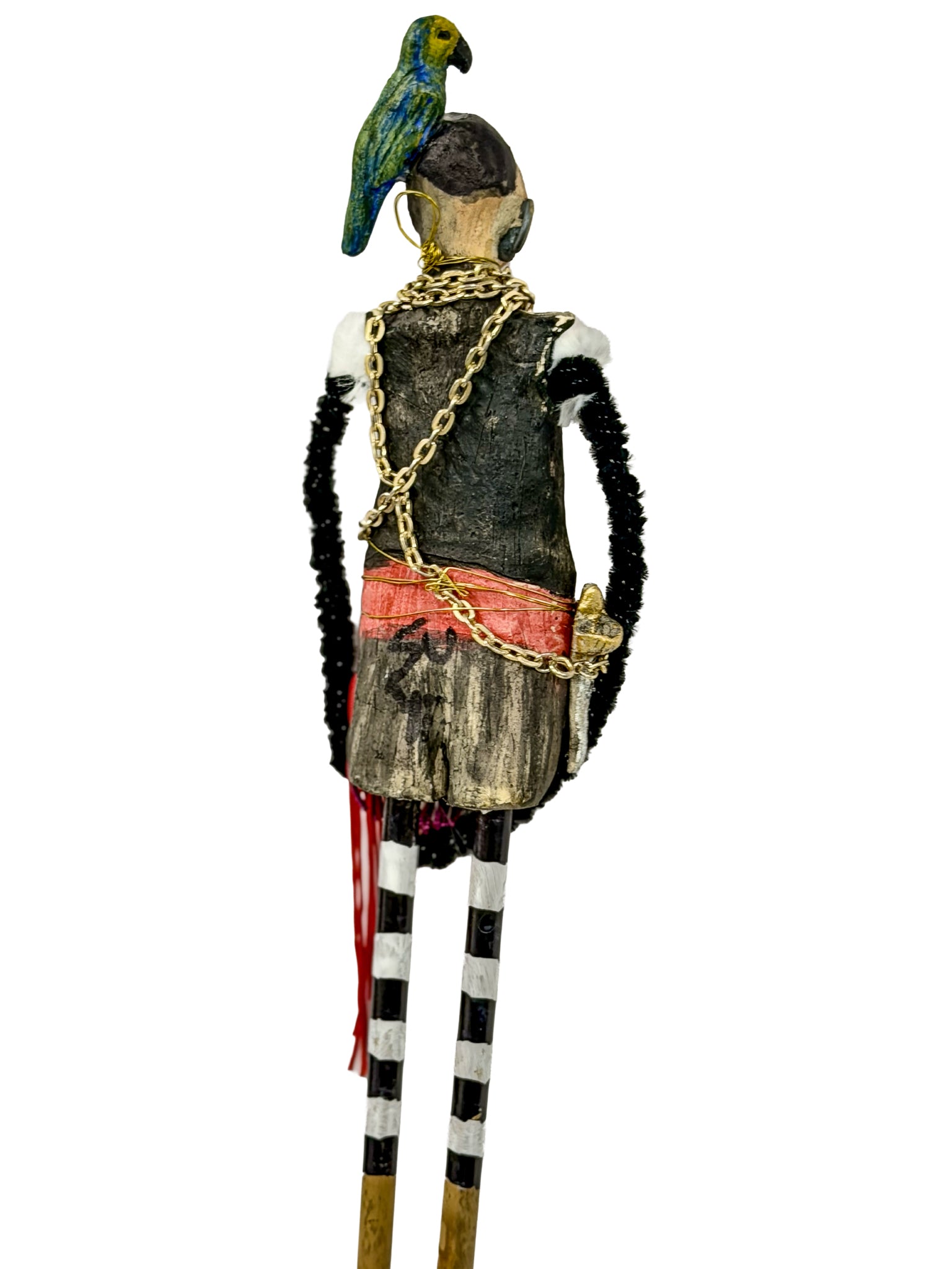 "The Parrot Captain" Gasparilla Corner Person