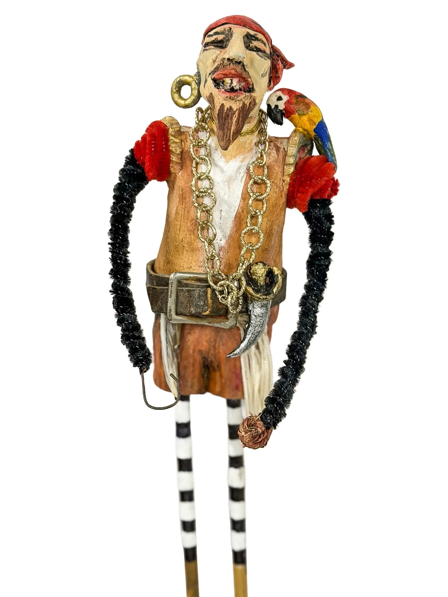 "The Hook-Handed Mate" Gasparilla Corner Person