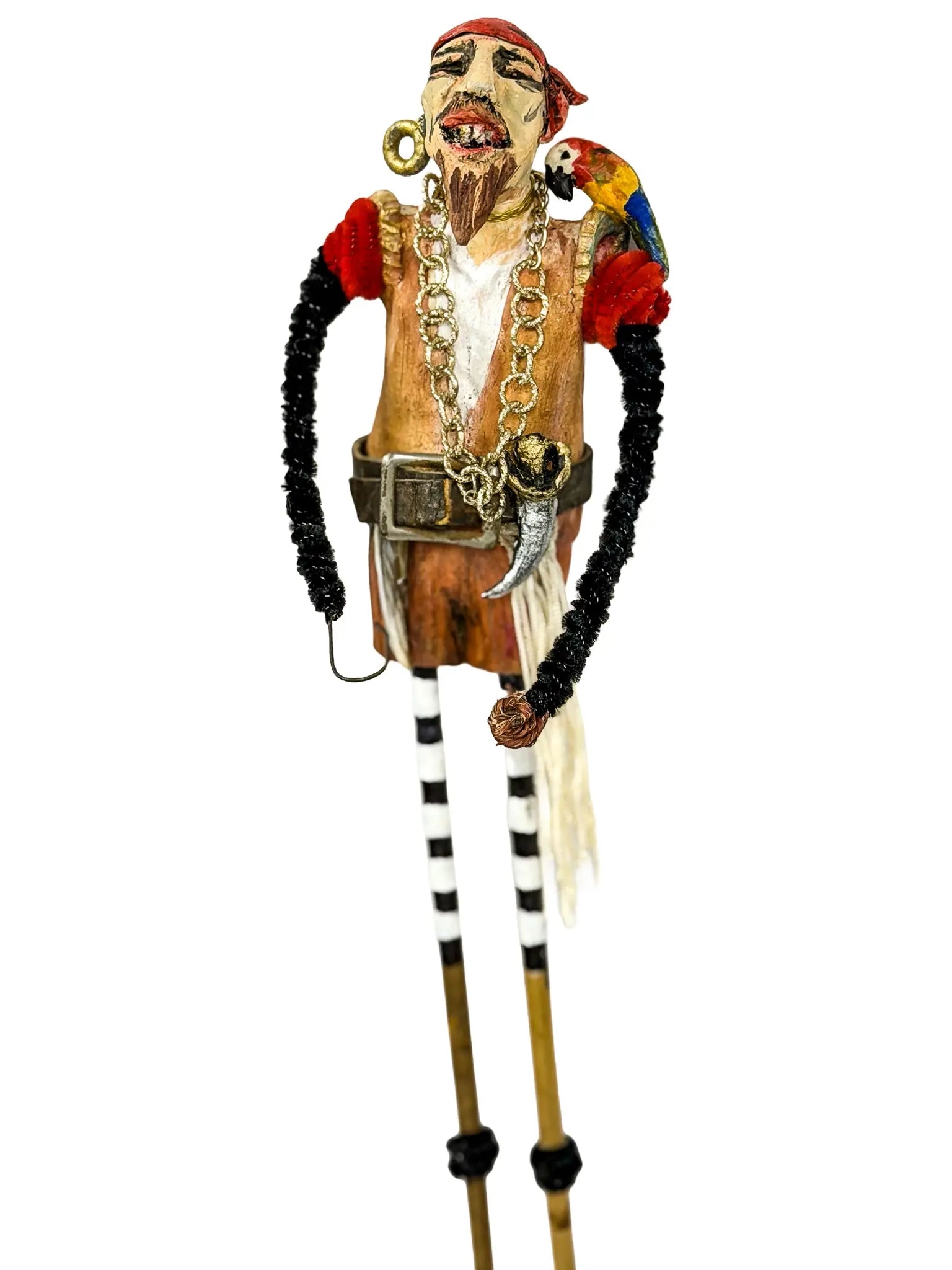 "The Hook-Handed Mate" Gasparilla Corner Person