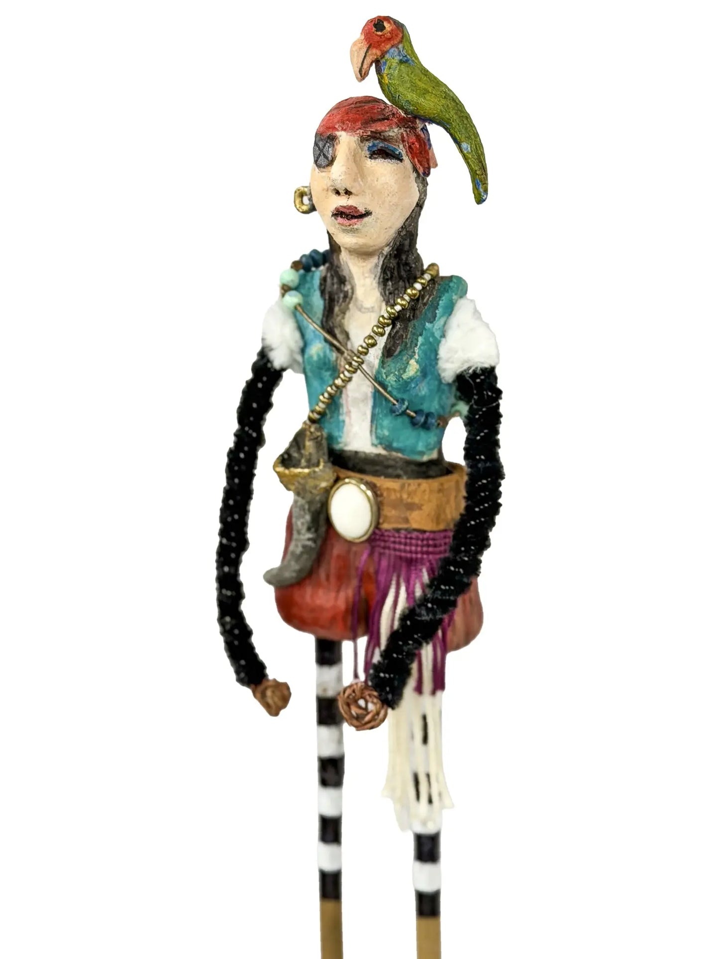 "The Pirate Queen" Gasparilla Corner Person