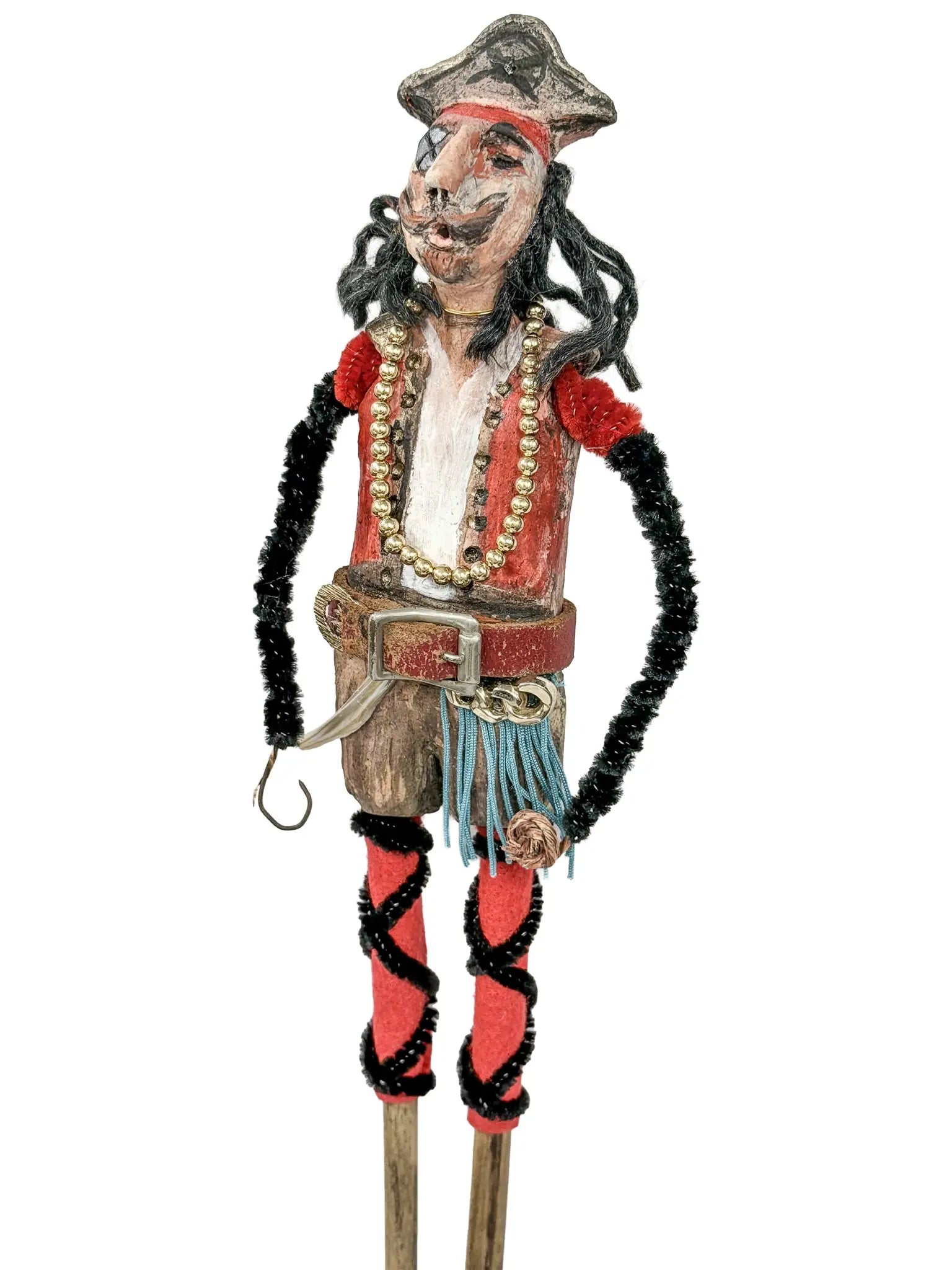 "The Jolly Roger Captain" Gasparilla Corner Person
