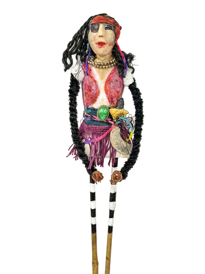 "The Boho Buccaneer" Gasparilla Corner Person