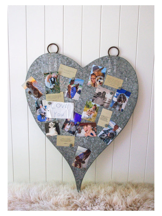 Wall Magnet – Large Zinc Heart